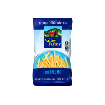 Papas a la Francesa Corte Delgado Valley Farms 1Kg