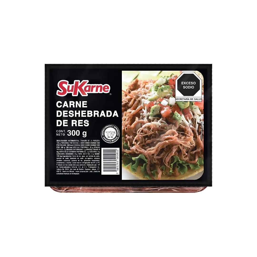 Deshebrada SuKarne 300g