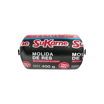 Carne Molida de Res 80/20 SuKarne 400g