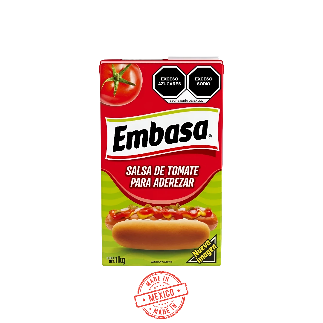 Salsa de Tomate para Aderezar Embasa 1kg