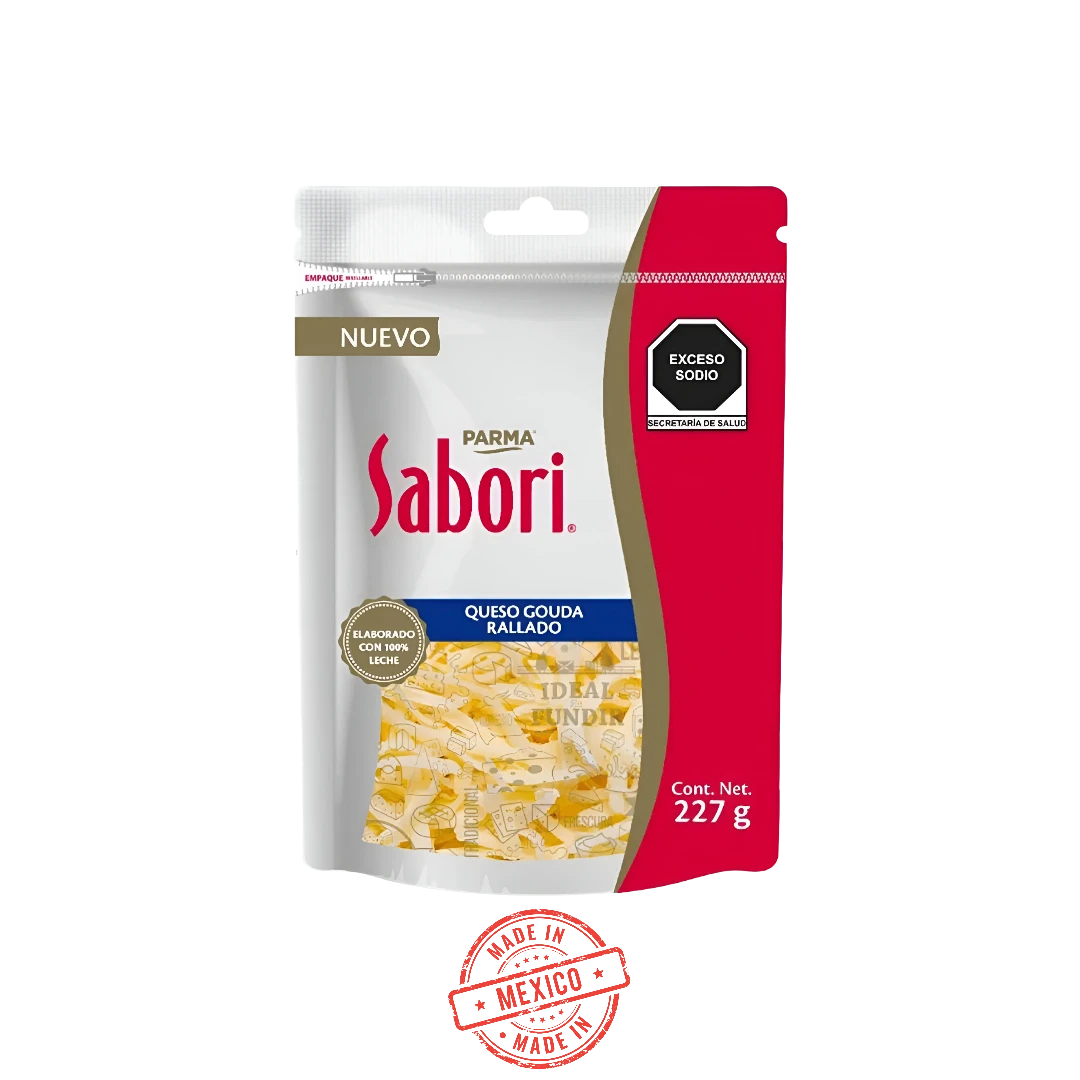 Queso Gouda Rallado Sabori 227g