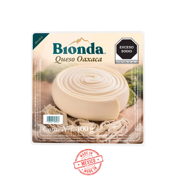 Queso Oaxaca Tradicional Bionda 400g
