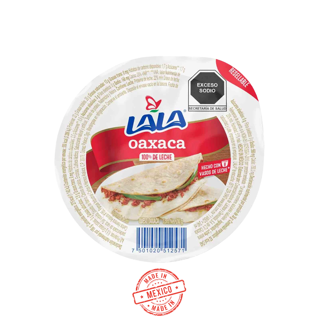 Queso Oaxaca Lala 200g