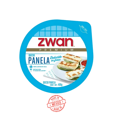 Queso Panela Reducido en Grasa Zwan 400g