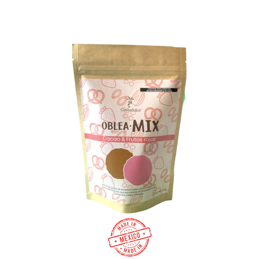 Oblea Mix Cacao & Frutos Rojos Costadulce 80g