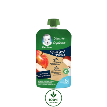 Papilla Para Bebés Orgánico Et2 Puré de Manzana 100 g