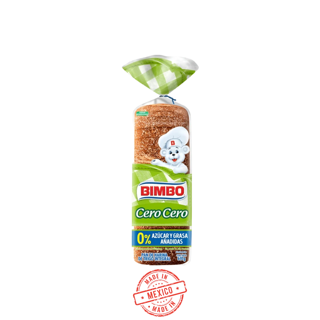 Pan Bimbo Cero Cero 567g