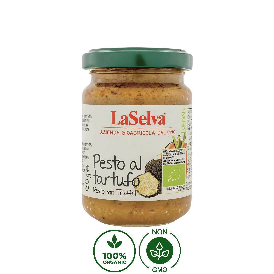 Pesto Orgánico Con Trufa LaSelva 130g