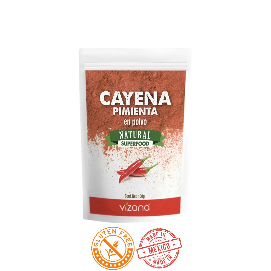 Pimienta Cayena en Polvo Orgánica Vizana 100g