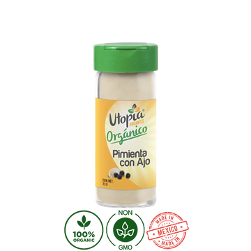 Pimienta con Ajo Orgánica Utopia 73g