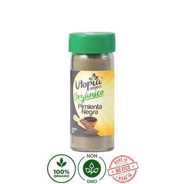 Pimienta Negra Orgánica Utopia 55g