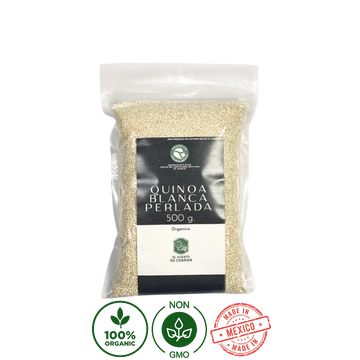 Quinoa Blanca Perlada Orgánica El Huerto de Carmen 500g