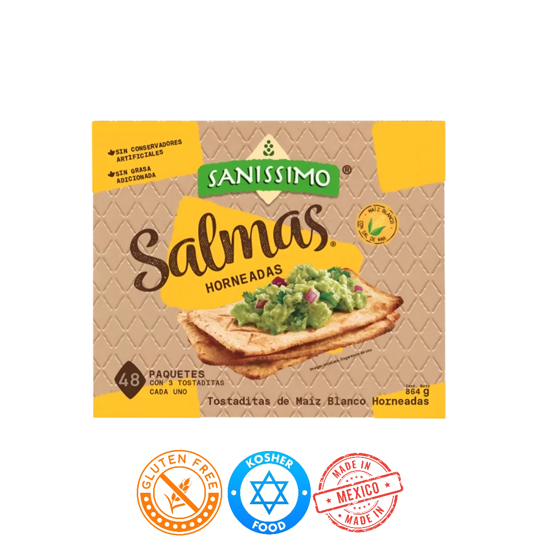 Salmas Horneadas Sanissimo 8 Paquetes