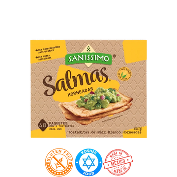 Salmas Horneadas Sanissimo 8 Paquetes