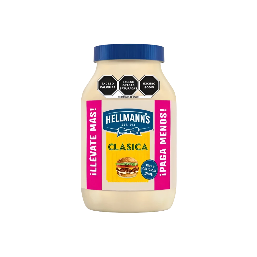 Mayonesa Clasica Hellmans 960g