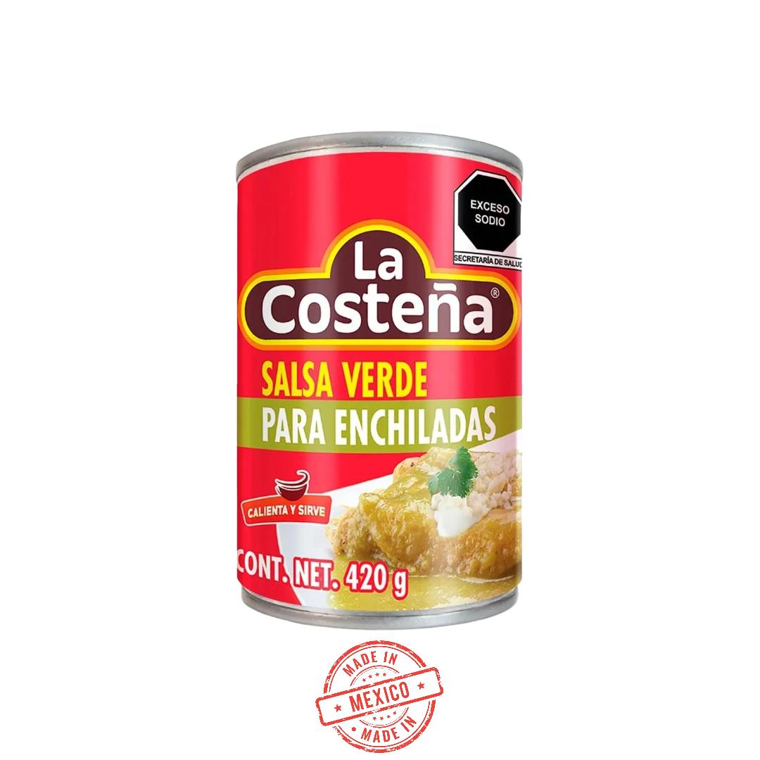 Salsa Verde Para Enchiladas La Costeña 420g