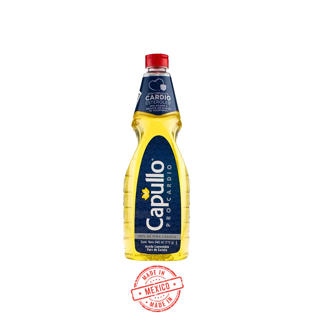 Aceite Procardio 100% de Pura Canola Capullo 845 ml