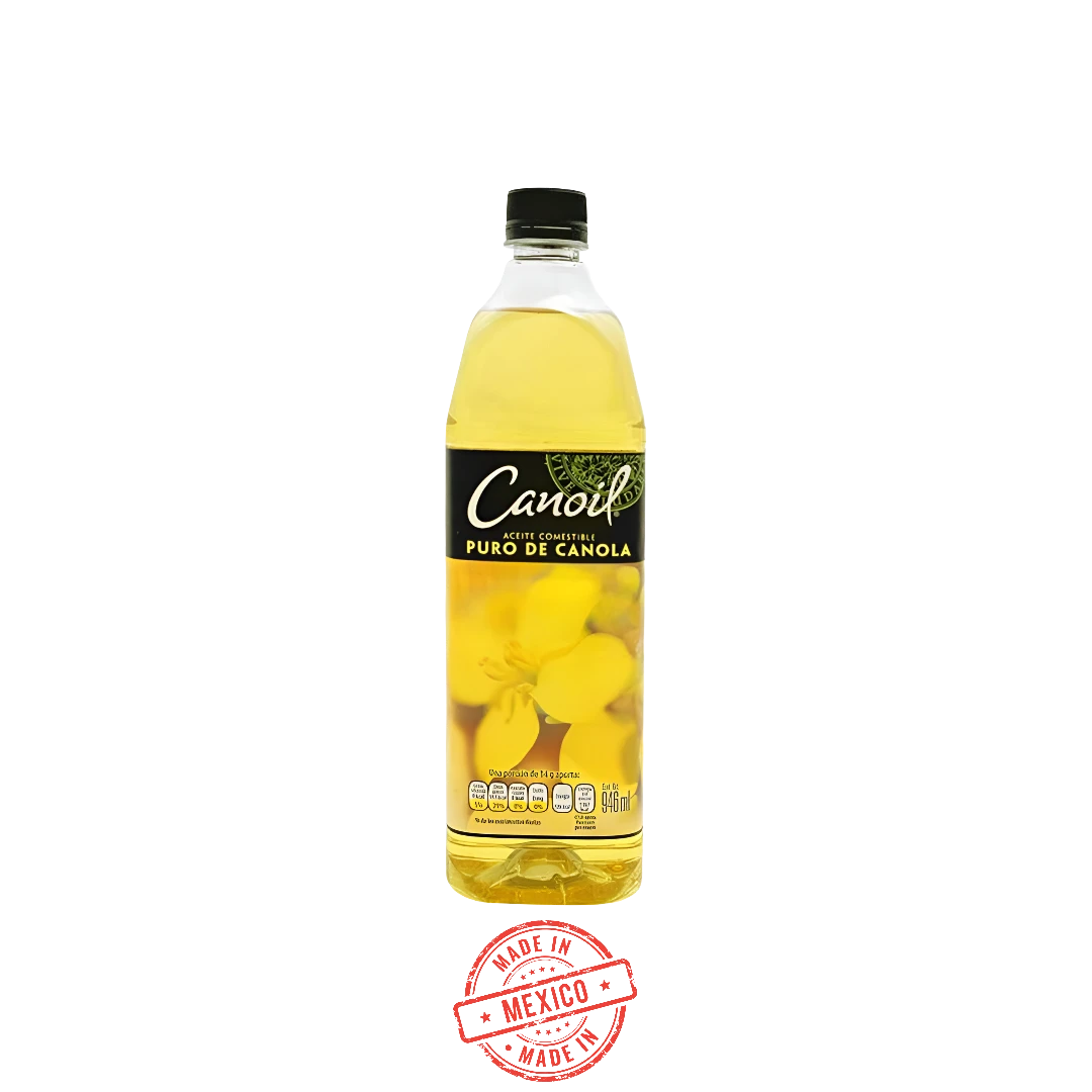 Aceite Comestible Puro De Canola Canoil 946ml