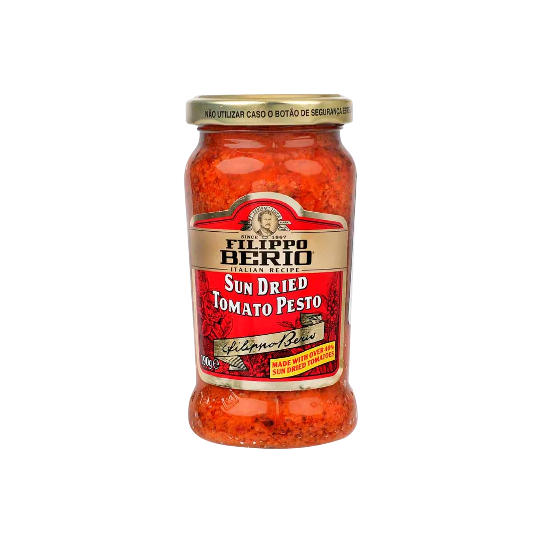 Salsa Pesto Tomate Seco Filippo Berio 190g