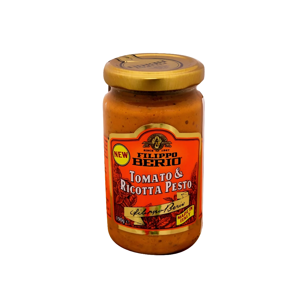 Salsa Pesto Tomate Y Ricota Filippo 190g