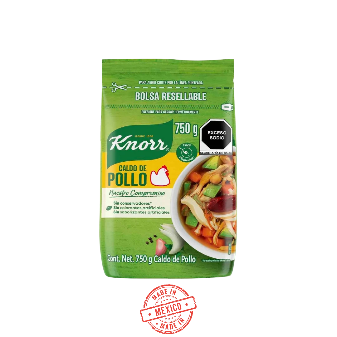 Caldo de Pollo Knorr Suiza 750g