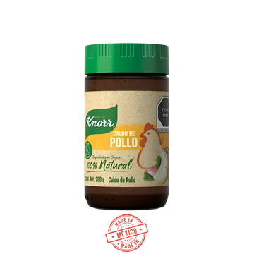 Caldo de Pollo 100% Natural en Polvo Knorr 200g