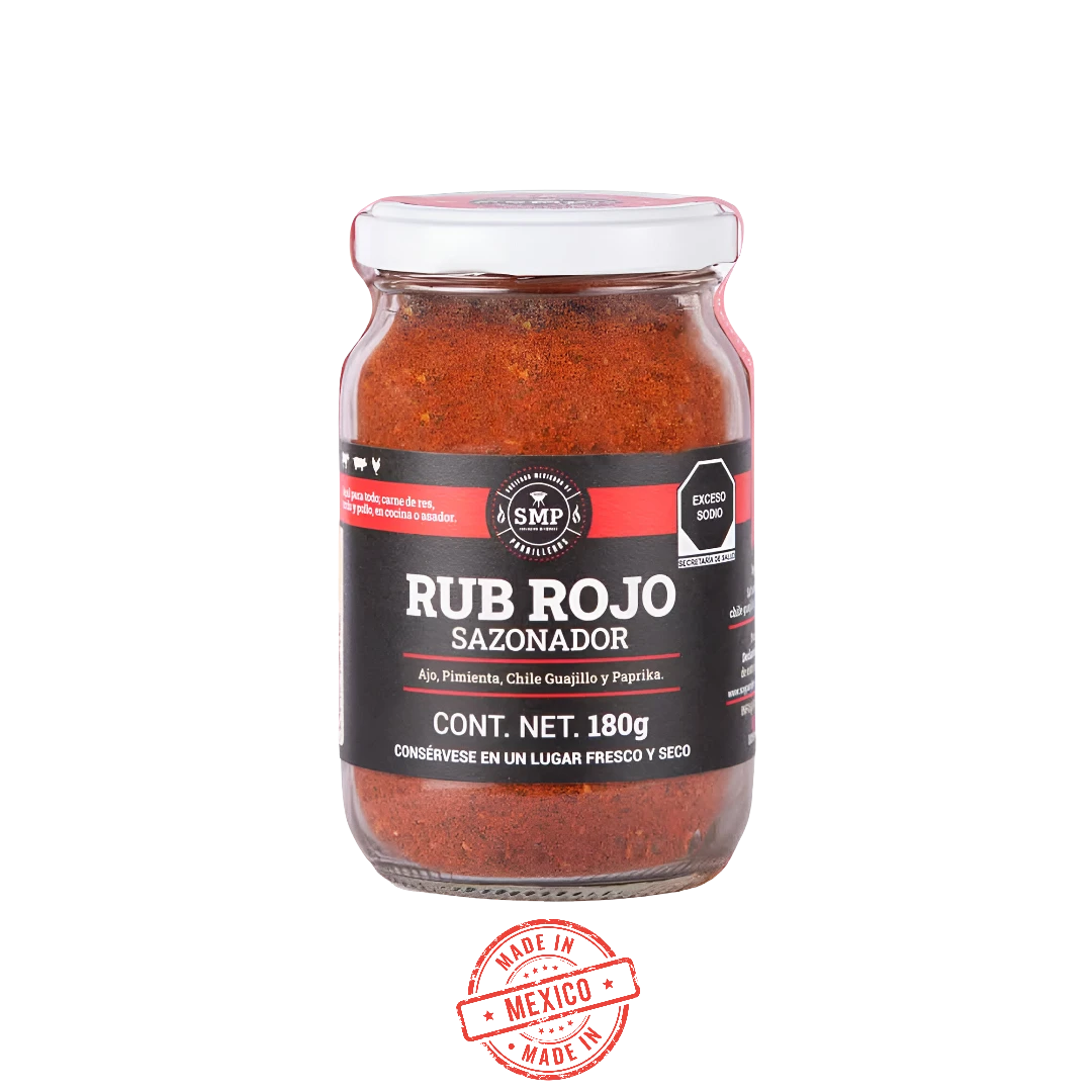 Sazonador Rub Rojo SMP 180g