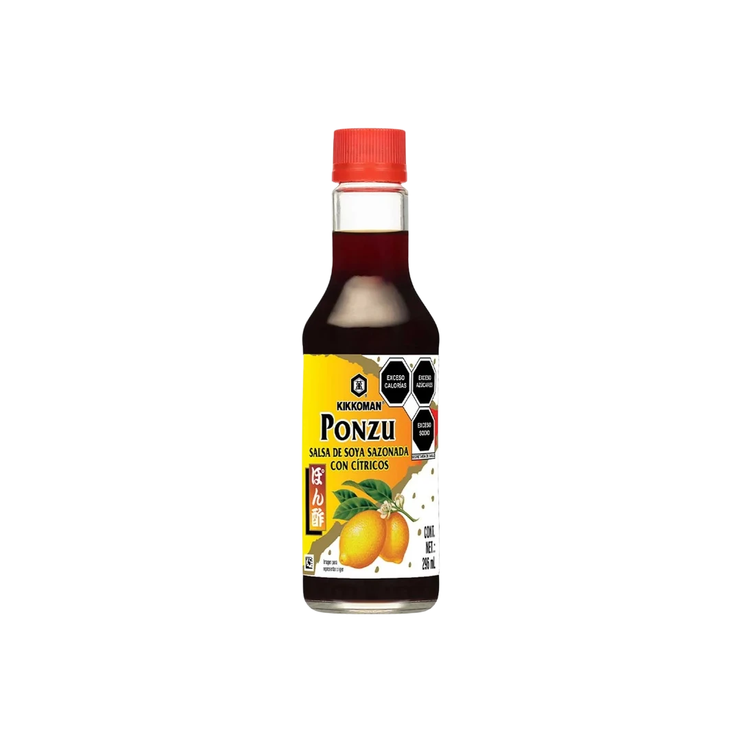 Salsa de Soya Ponzu Sazonada con Cítricos Kikkoman 296ml