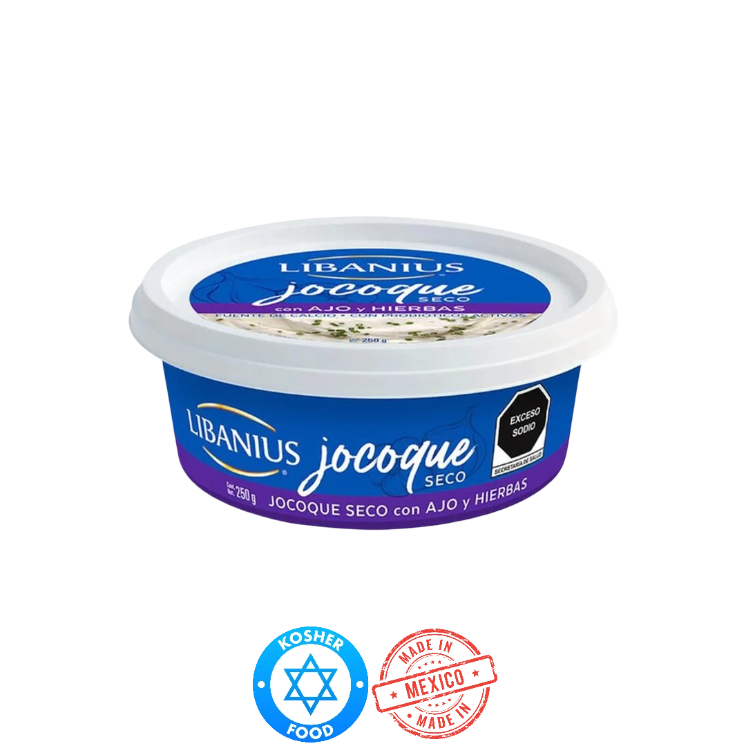 Jocoque con Ajo y Hierbas Finas Libanius 250g