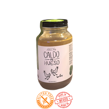 Bone Broth Pollo de la Cocina de Andrea Rdz 850ml