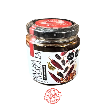 Salsa Macha Con Semillas de la Cocina de Andrea Rdz 210g