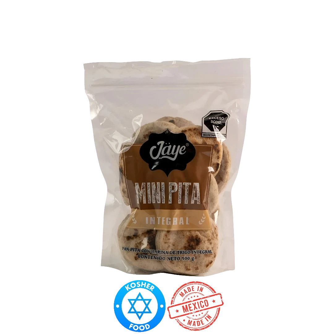 Mini Pan Pita Integral Jaye 500g
