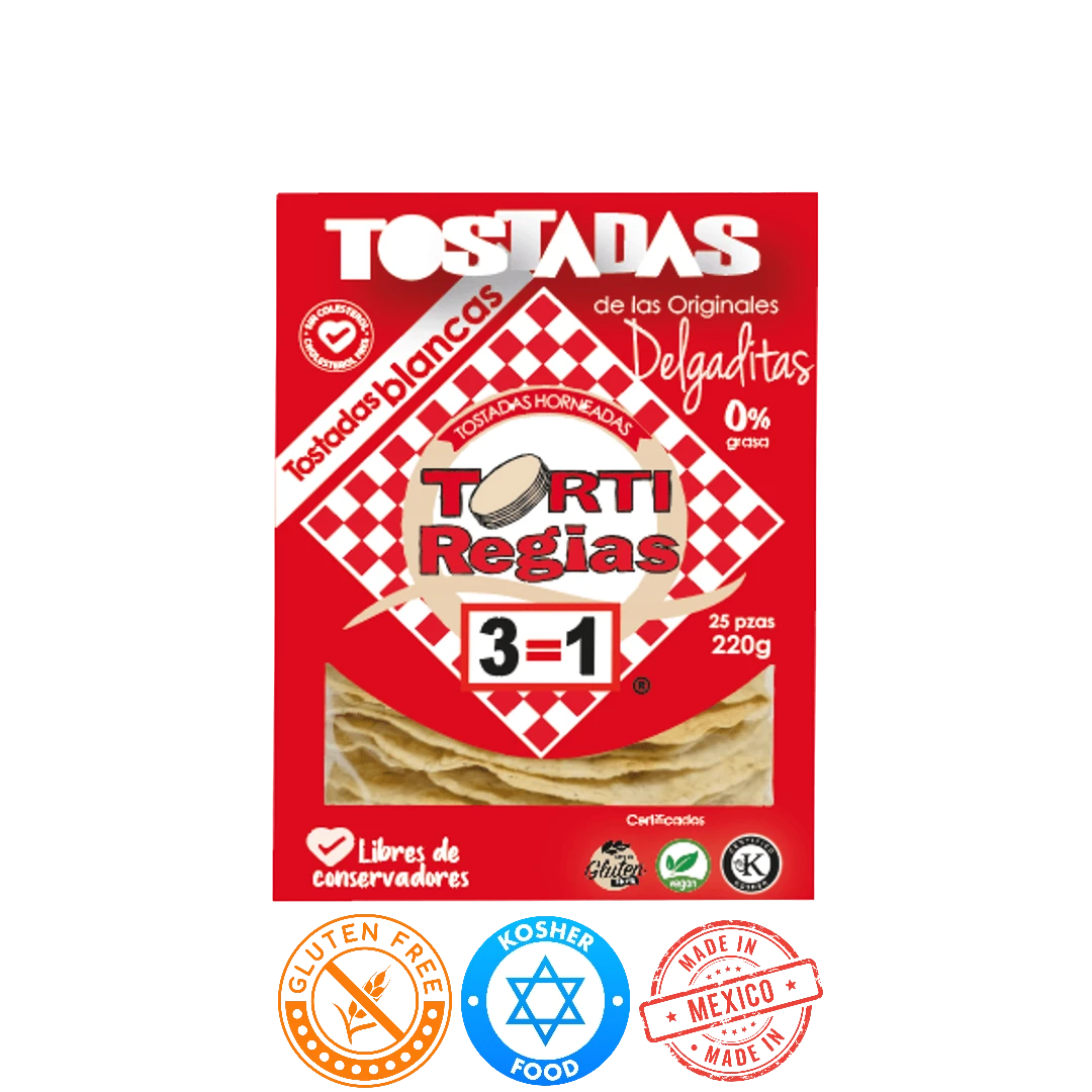 Tostadas Blancas TortiRegias 225g