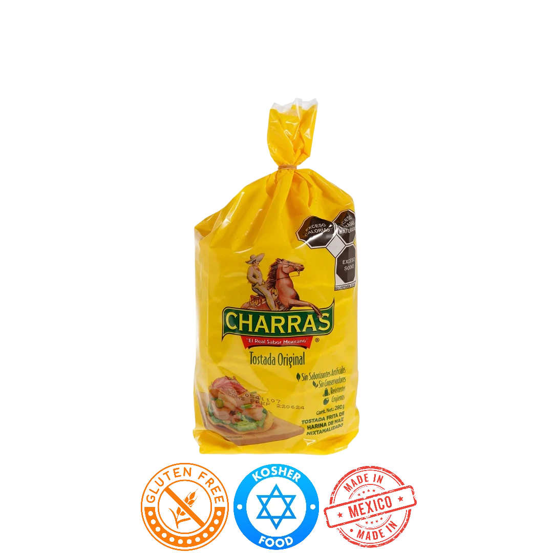 Tostadas Original Amarillas Charras 280g