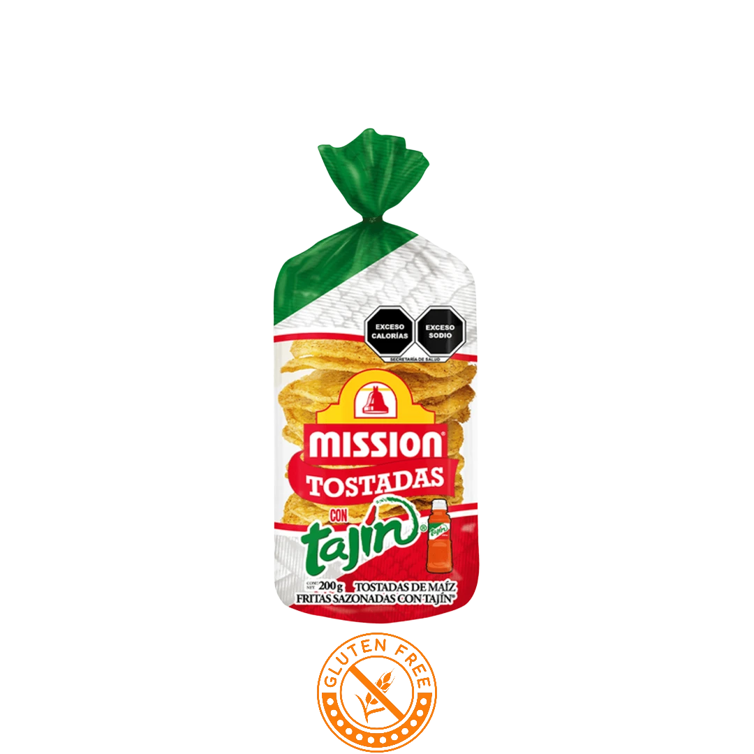 Tostadas De Maiz Con Tajin Mission 200g