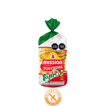 Tostadas De Maiz Con Tajin Mission 200g