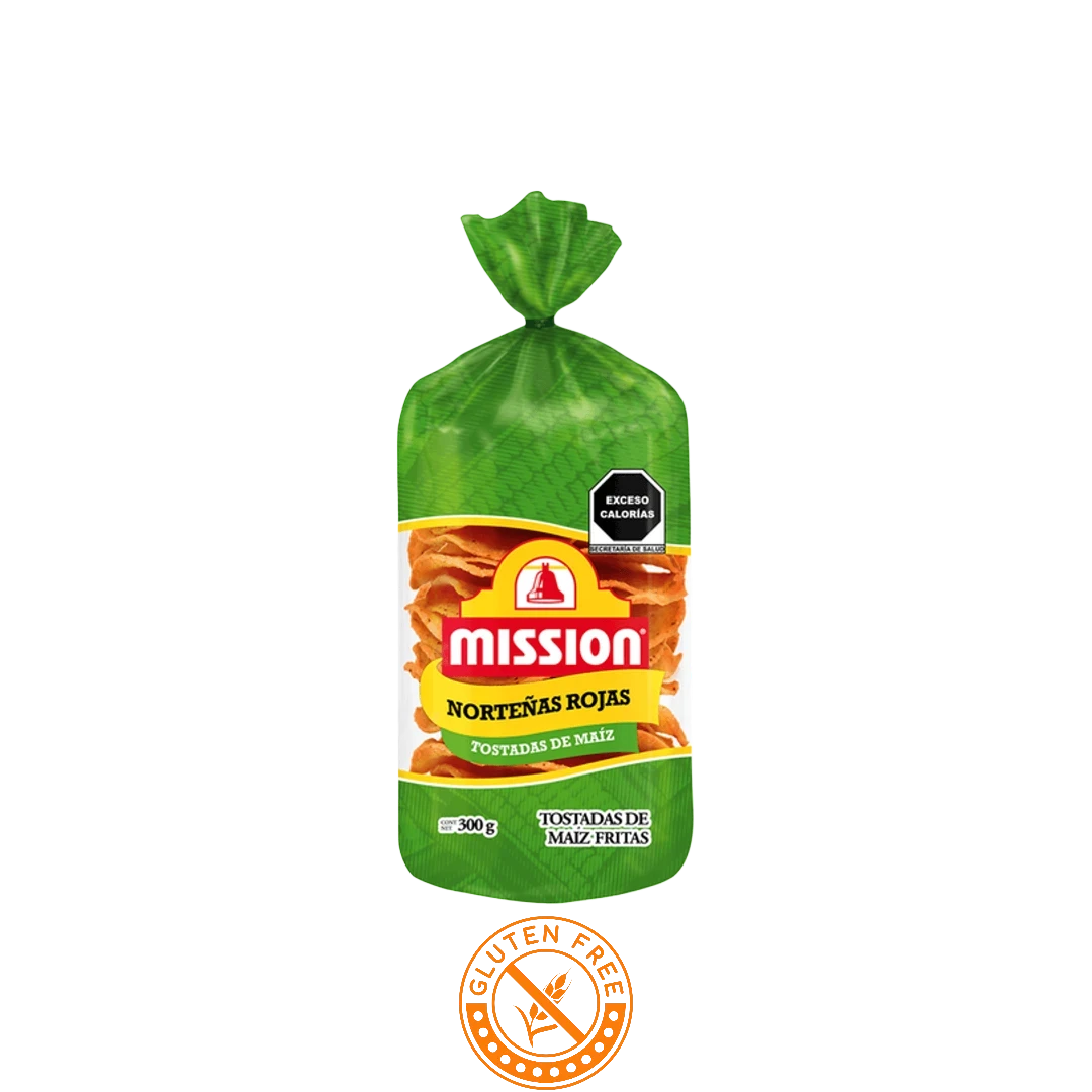 Tostadas Mission Norteña Roja 300g