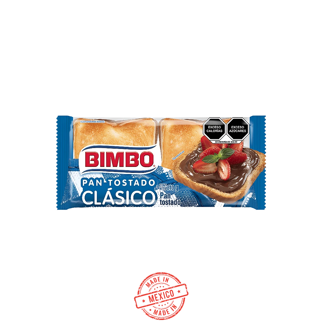 Pan Tostado Clásico Bimbo 210g