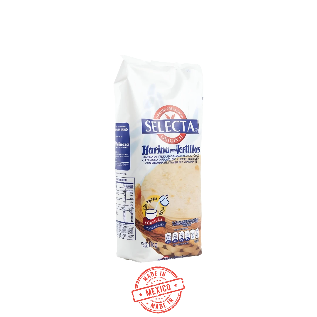 Harina Para Tortillas Selecta 1 Kg