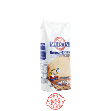 Harina Para Tortillas Selecta 1 Kg