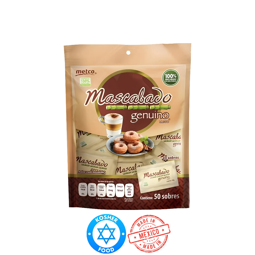 Azúcar Morena Mascabado Metco 200g