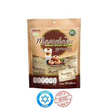 Azúcar Morena Mascabado Metco 200g
