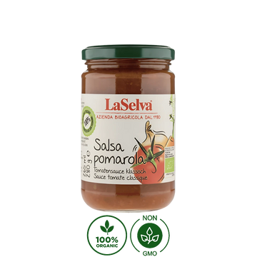 Salsa de Tomate Clásica Orgánica LaSelva 280g