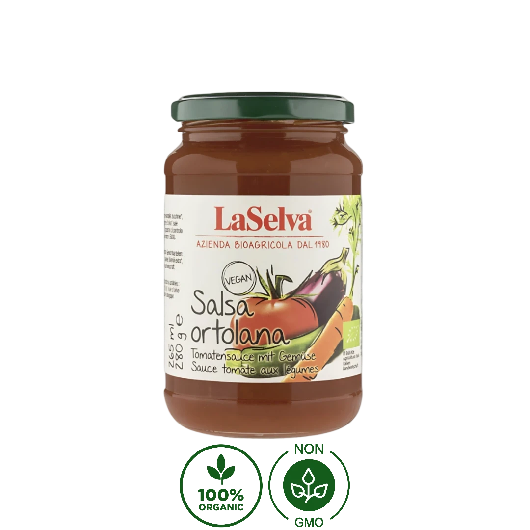 Salsa Ortolana Orgánica LaSelva 280g