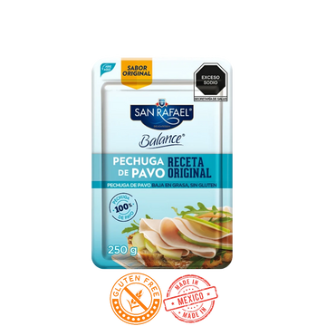 San Rafael Pechuga de Pavo Balance 250g