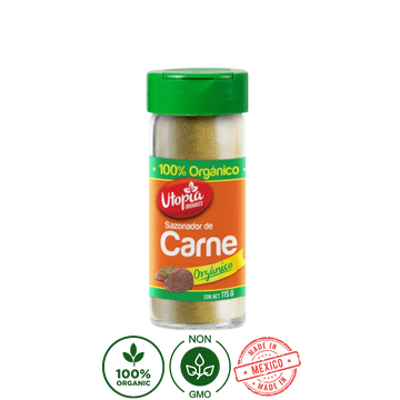 Sazonador de Carne Orgánico Utopia 115g