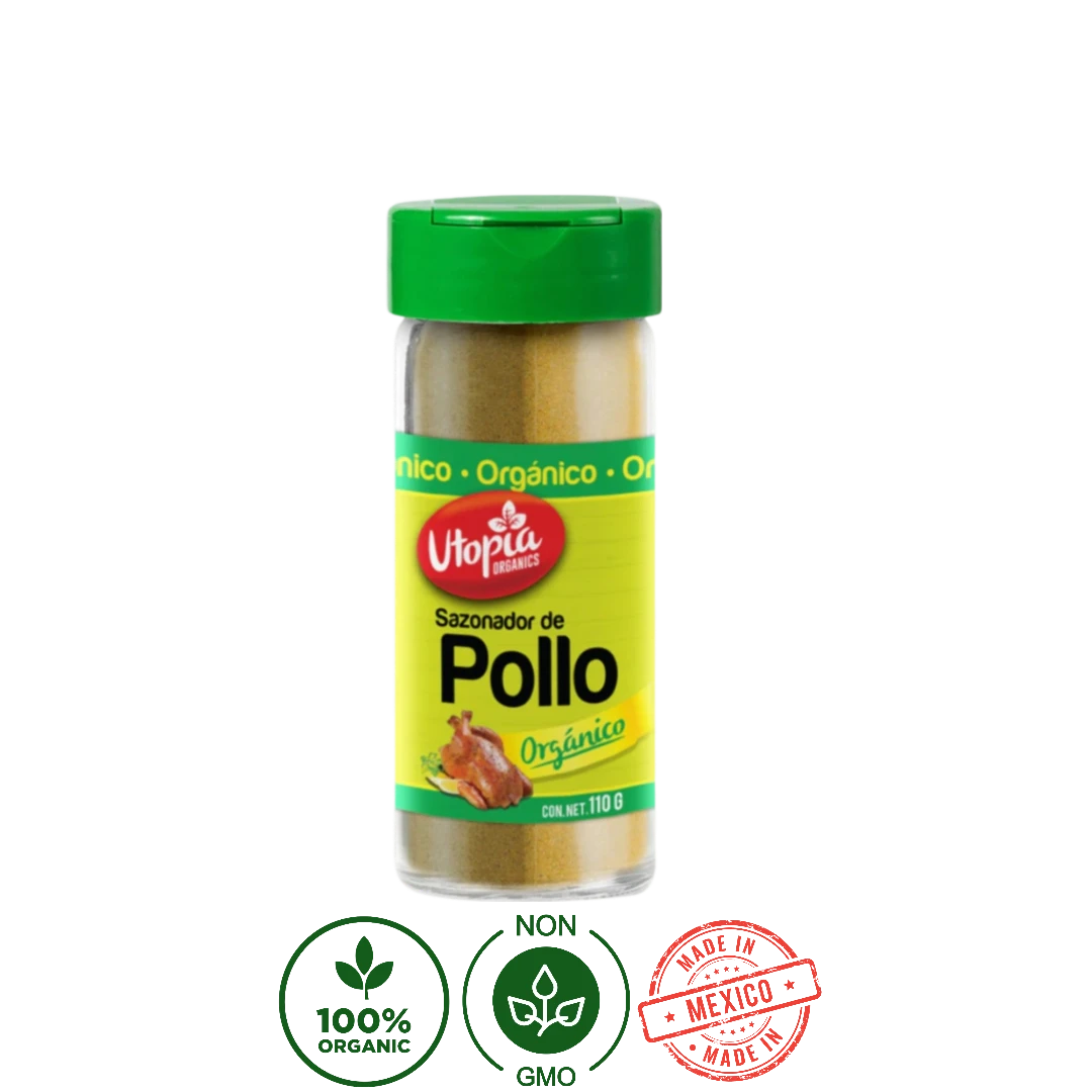 Sazonador de Pollo Orgánico Utopia 110g
