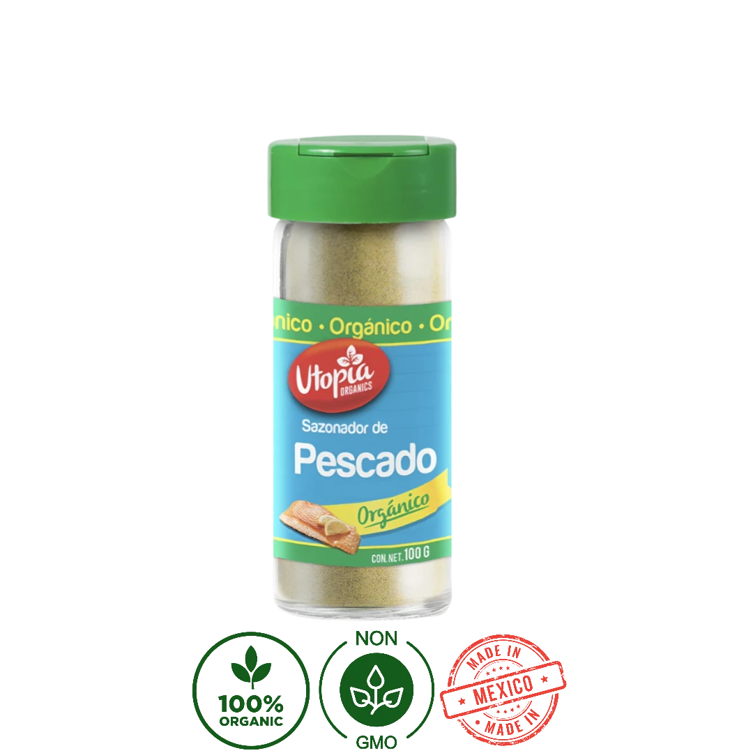 Sazonador de Pescado Orgánico Utopia 100g