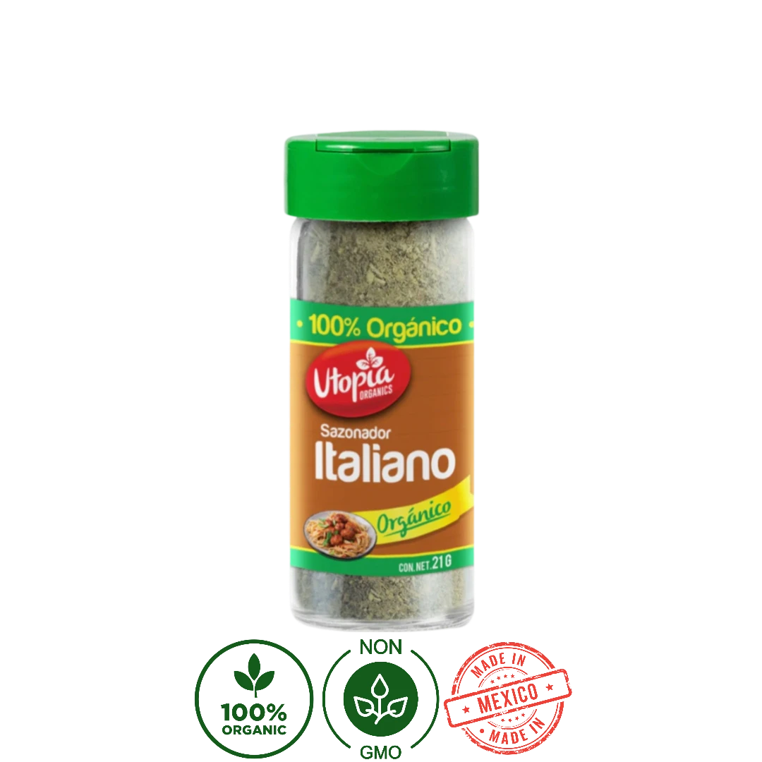 Sazonador Italiano Orgánico Utopia 21g