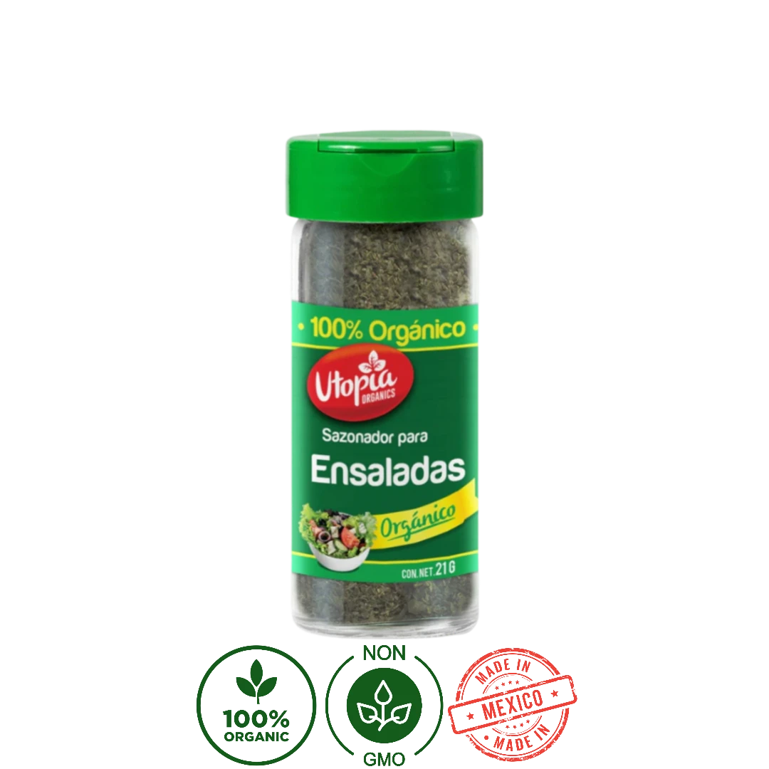 Sazonador para Ensaladas Orgánico Utopia 21g